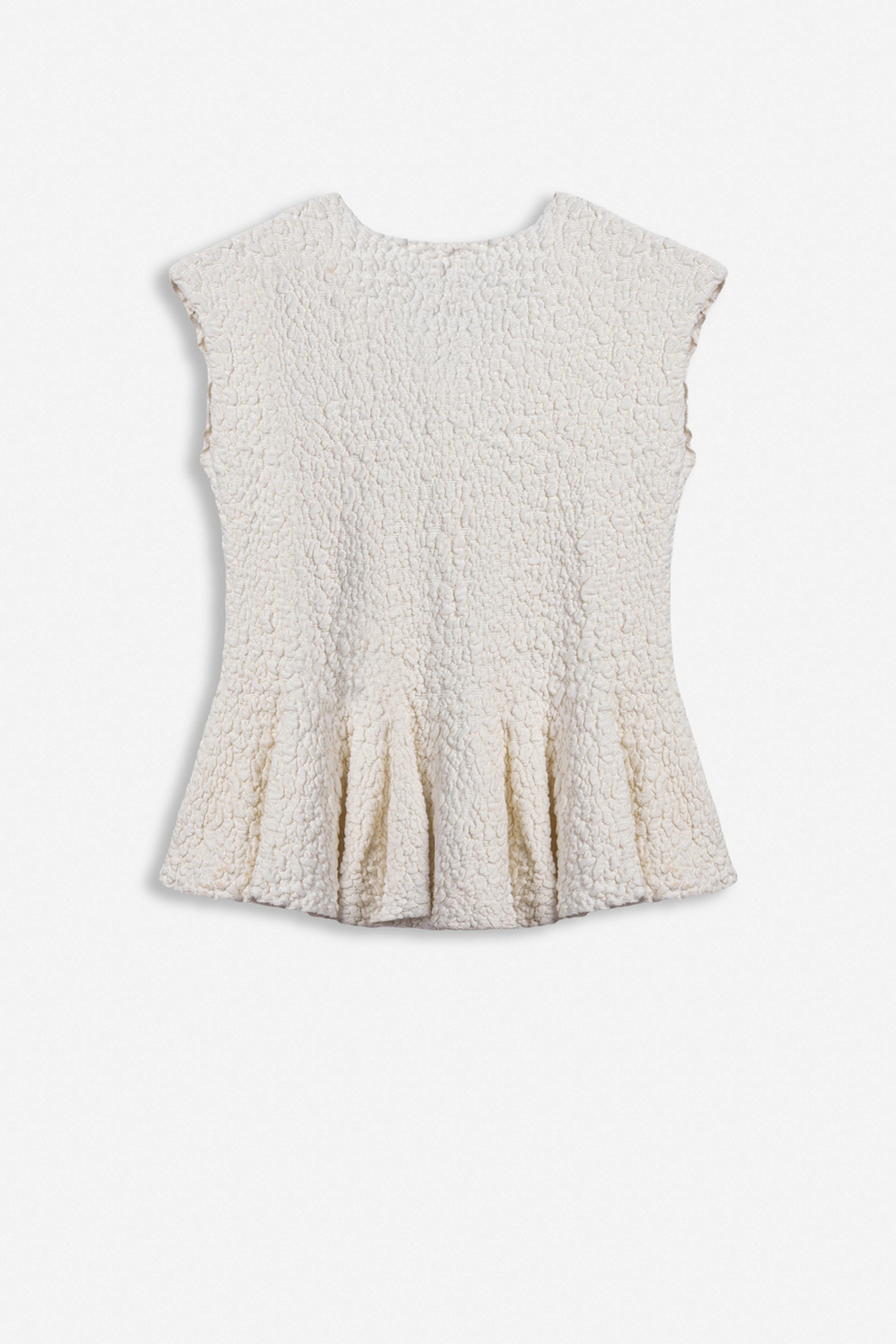 Accessory Detail Crew Neck Knit Top