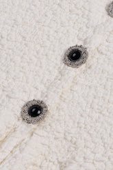 Accessory Detail Crew Neck Knit Top