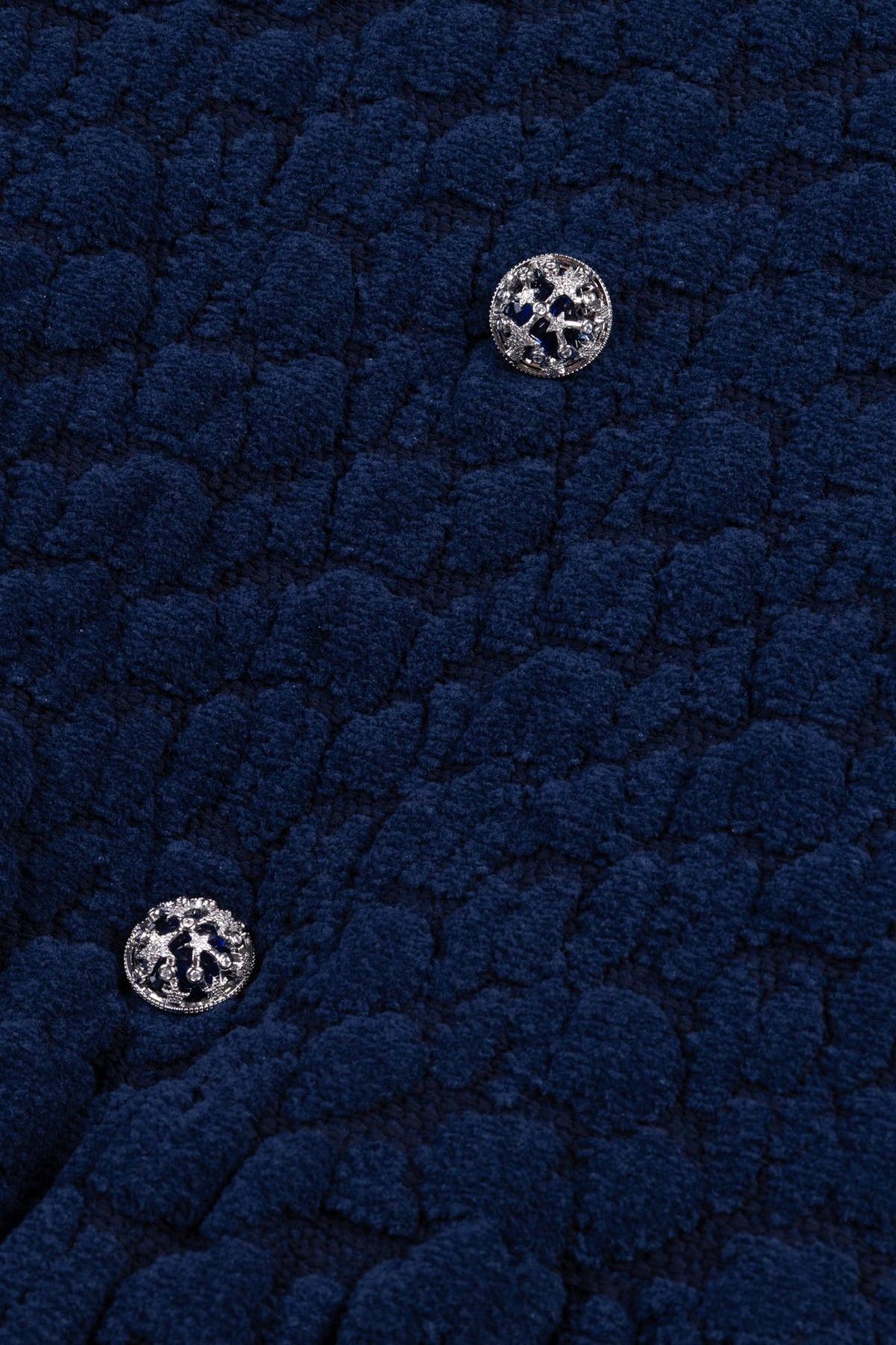 Textured Knit Peplum Cardigan