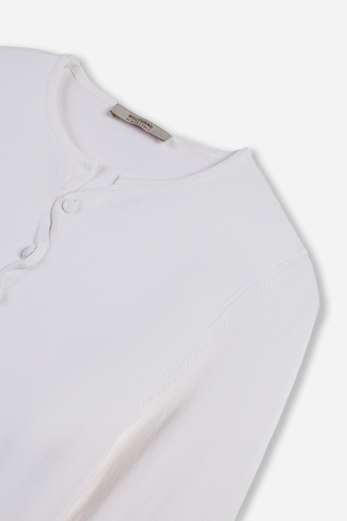 Wave Placket Knit Cardigan