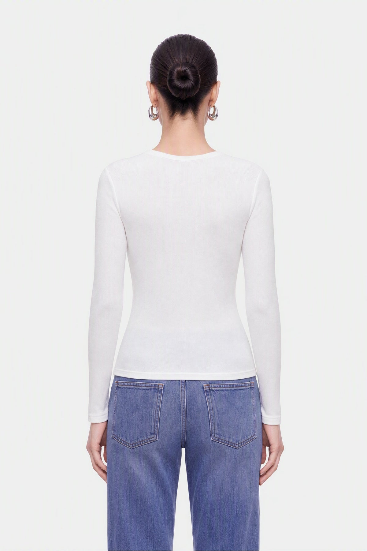 Wave Placket Knit Cardigan