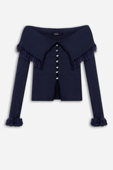 Cut Out Detail Knit Top