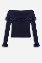 Cut Out Detail Knit Top