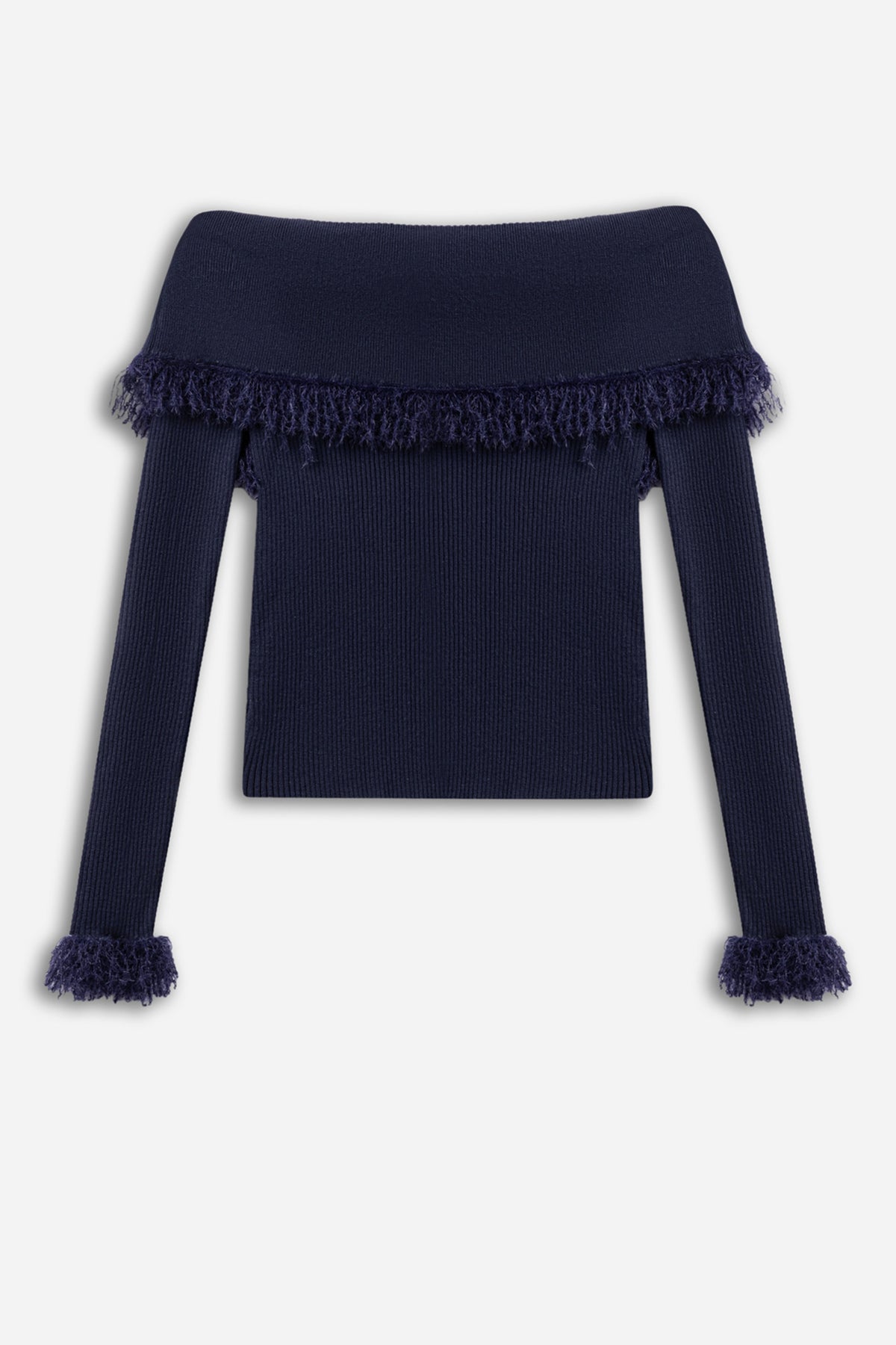 Cut Out Detail Knit Top