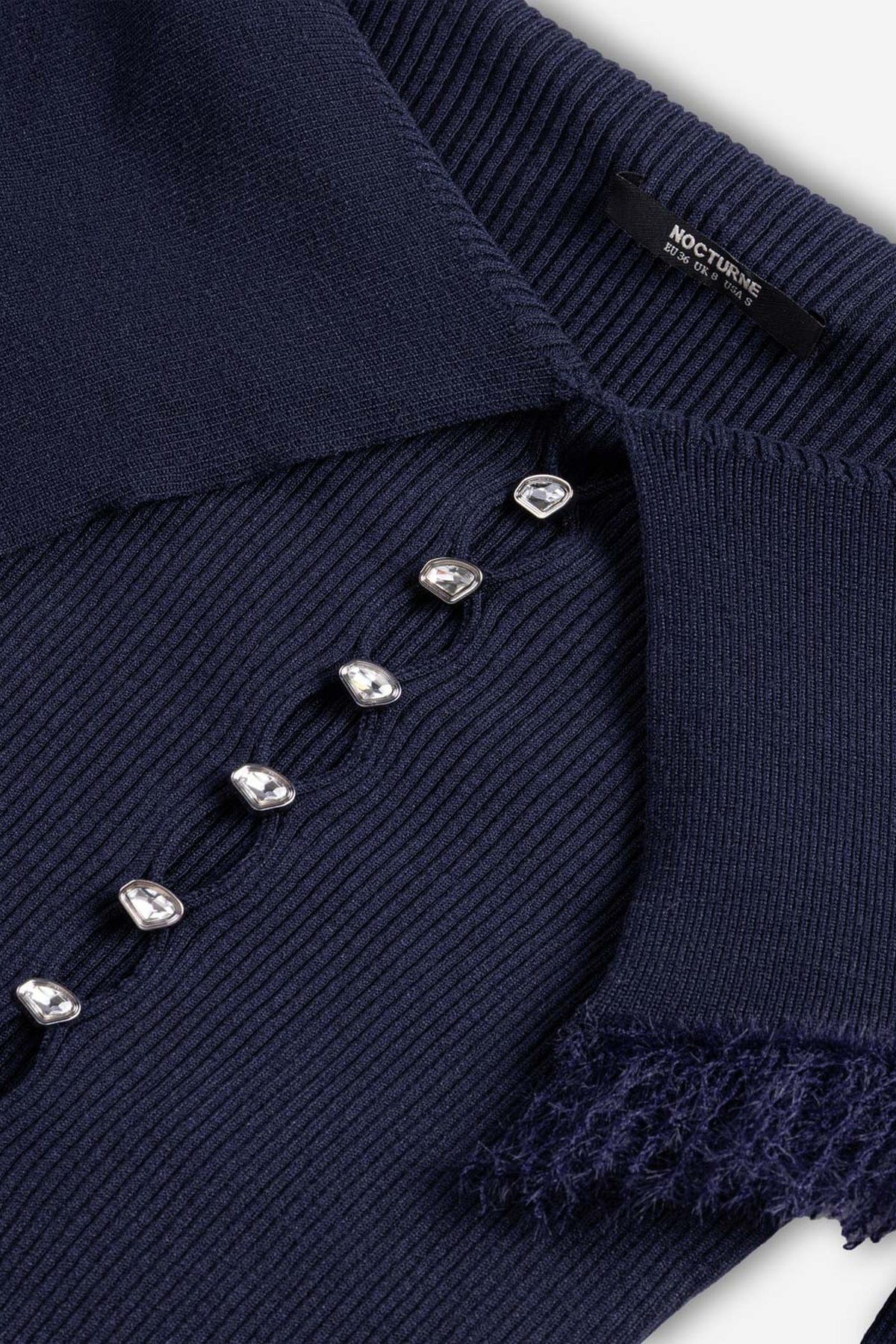 Cut Out Detail Knit Top