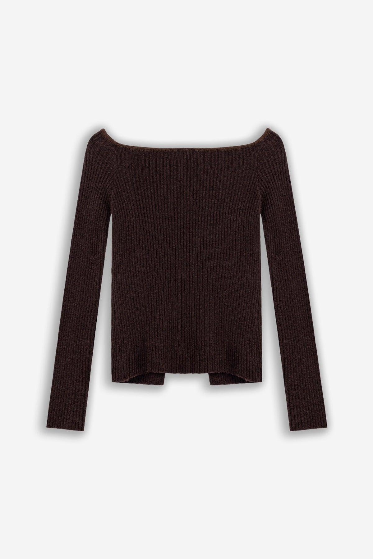 Off Shoulder Knit Top