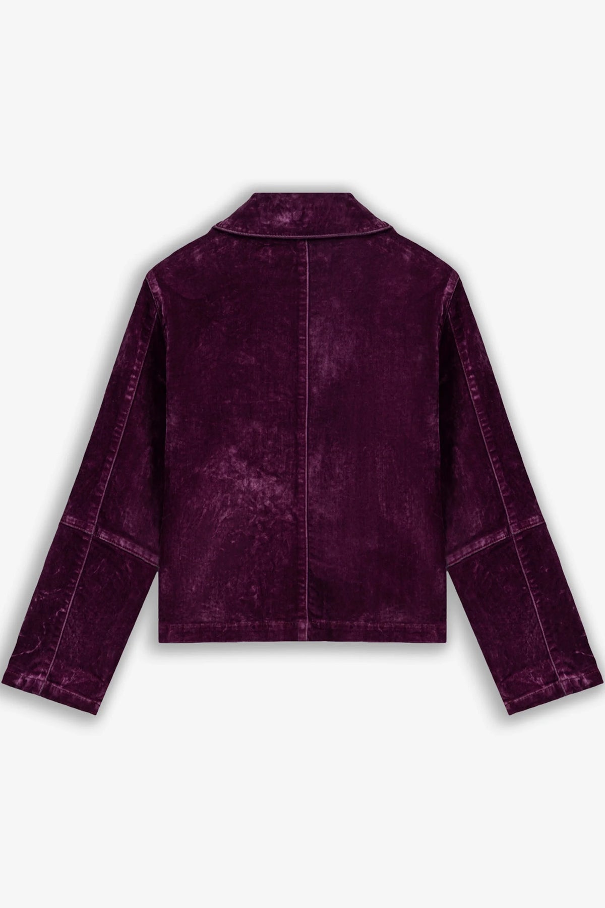 Gold Button Velvet Jacket