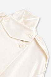 Oversized Double-Breasted Trench Coat