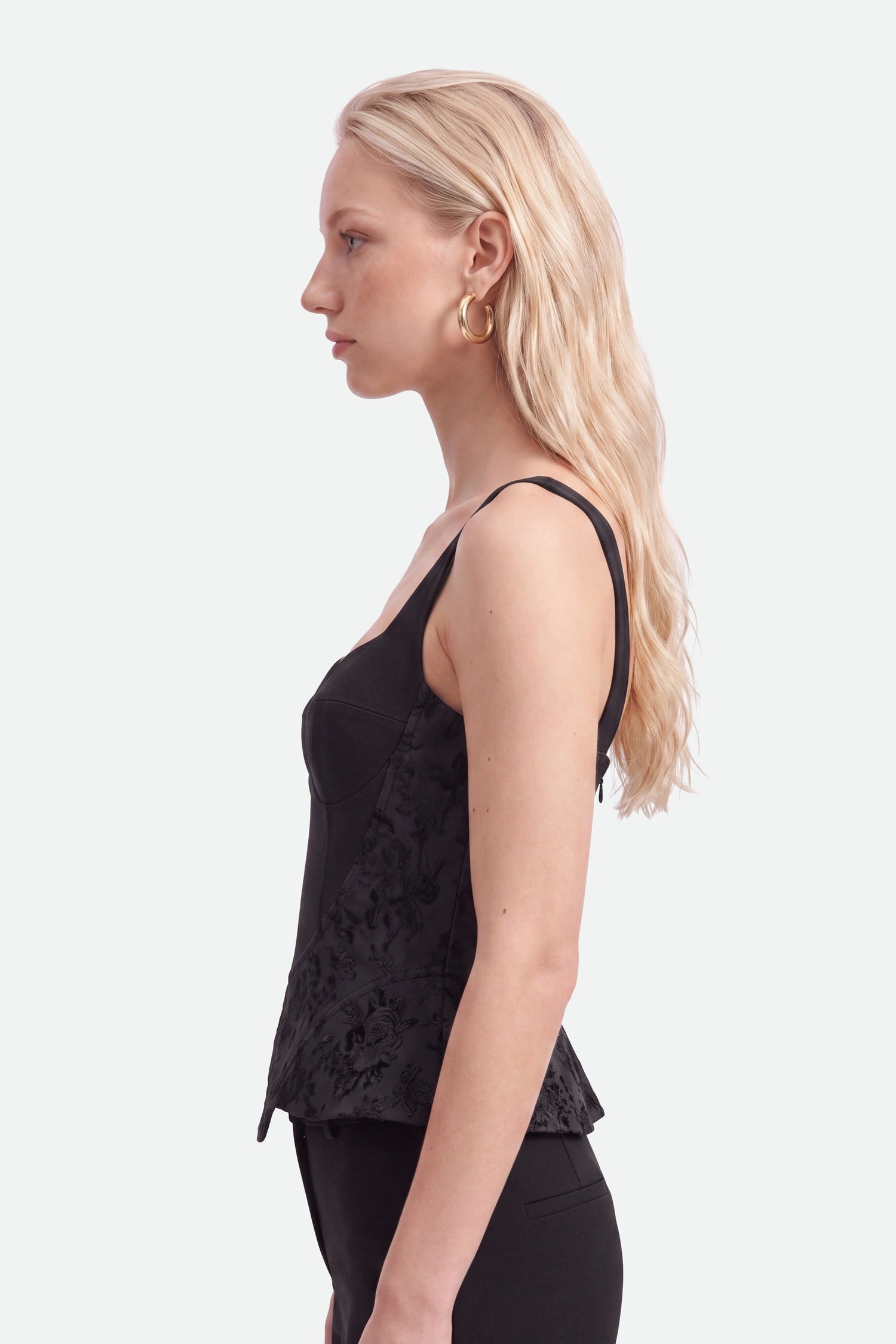 Boned Sweetheart Bustier Top
