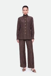 Stand Collar Shirt