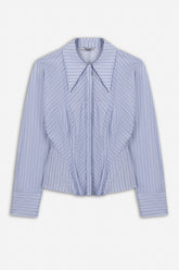 Boned Striped Shirt