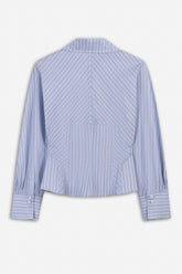 Boned Striped Shirt