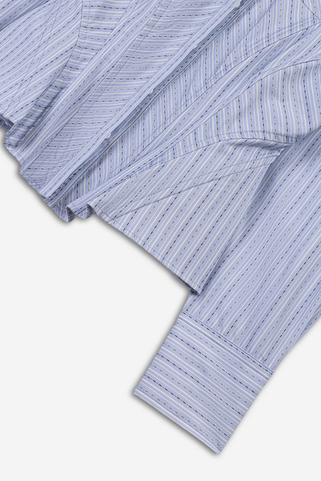 Boned Striped Shirt