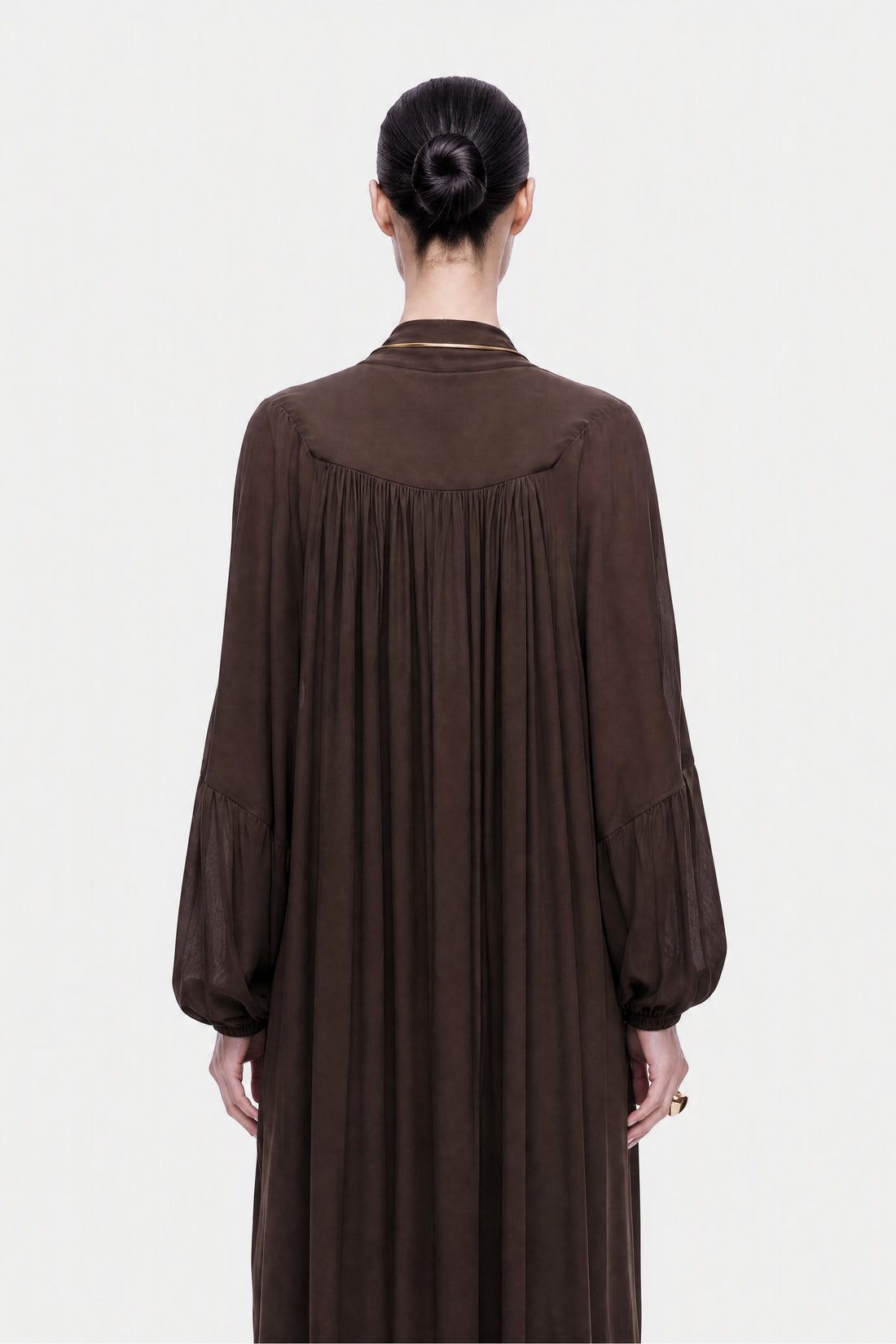 Wrap Neck Maxi Dress