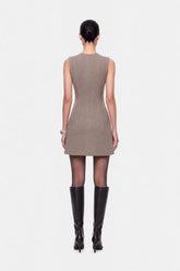 Wrap Detail Mini Dress
