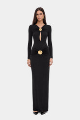Cut Out Detail Maxi Dress