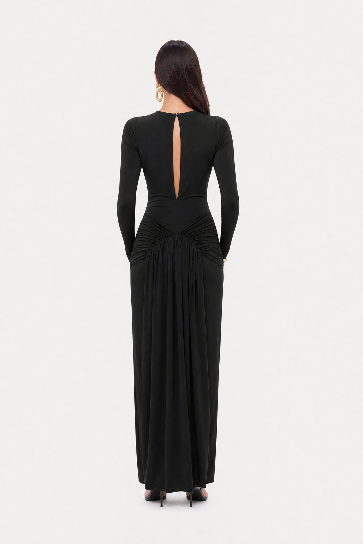Cut Out Detail Maxi Dress