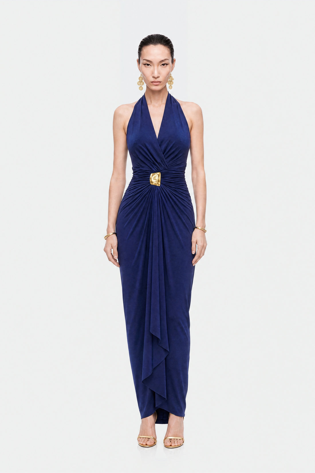 Halter Neck Maxi Dress