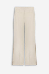 Textured Mid Rise Trousers