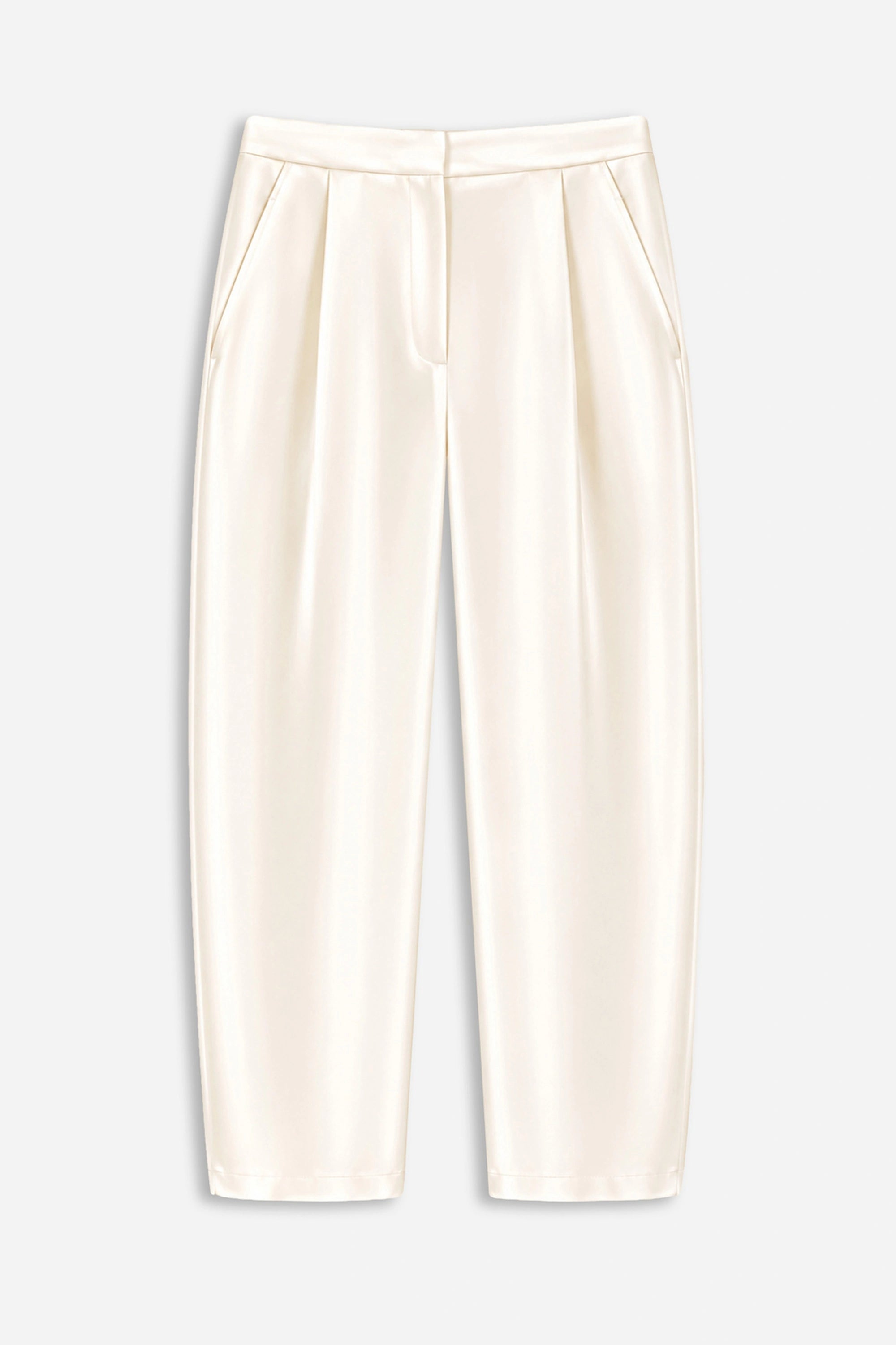 High-Waist Balloon-Leg Trousers