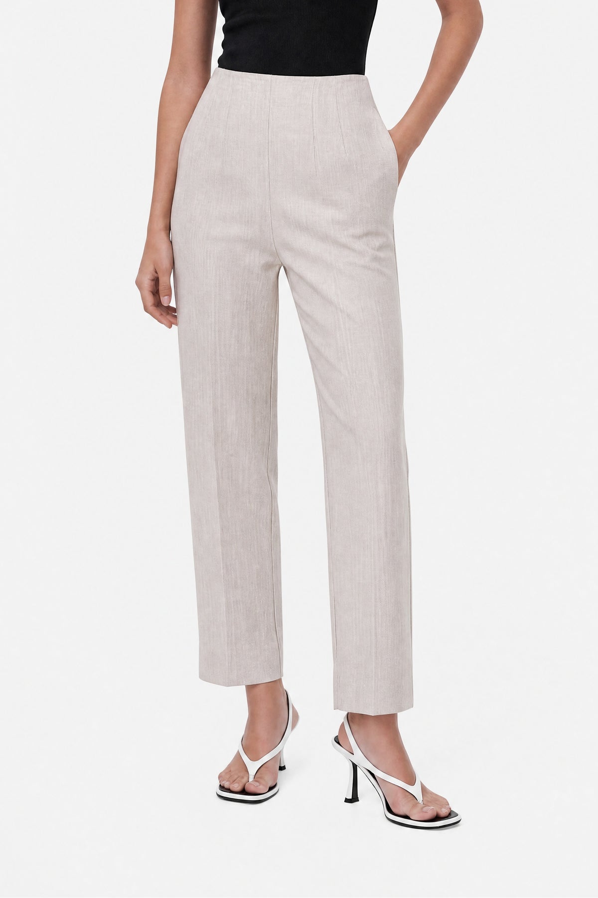Straight Leg Trousers
