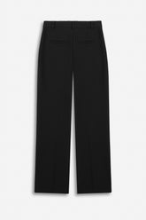 Belted Straight-Leg Trousers