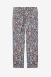 Printed High Waist Trousers
