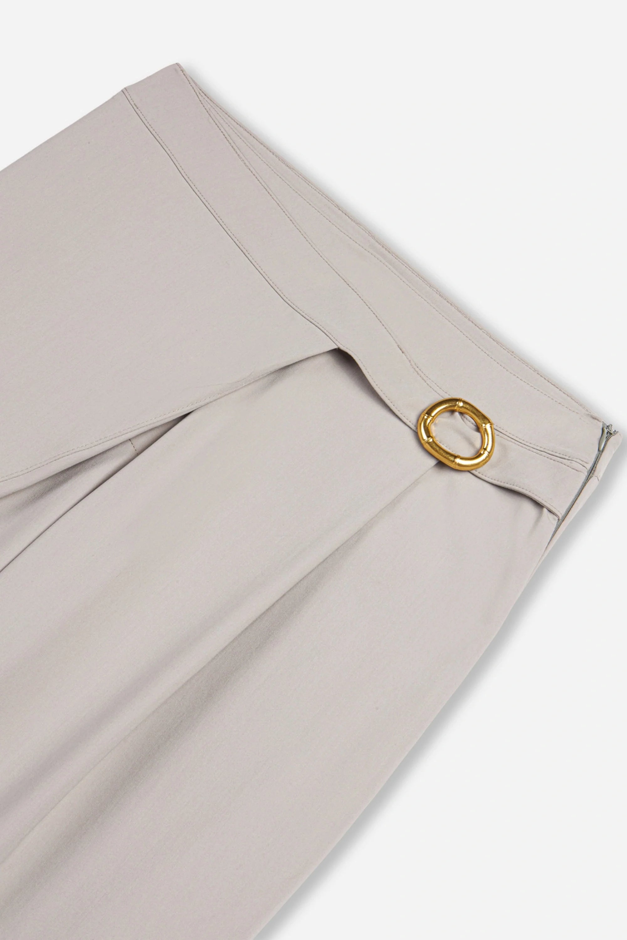 Accessory Detail Straight Leg Trousers