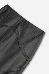 Crinkle Effect Barrel Leg Trousers