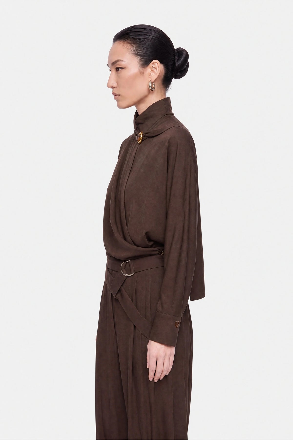 Belted Harem Trousers