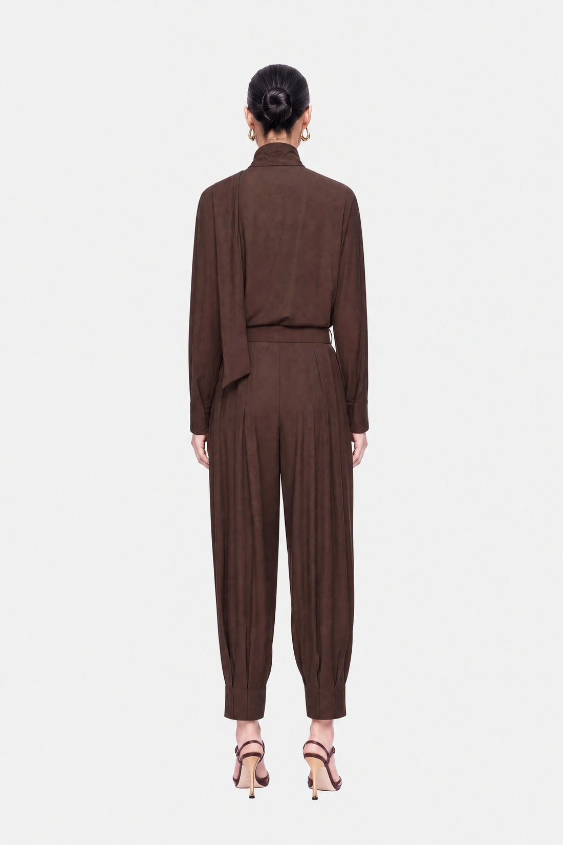 Belted Harem Trousers