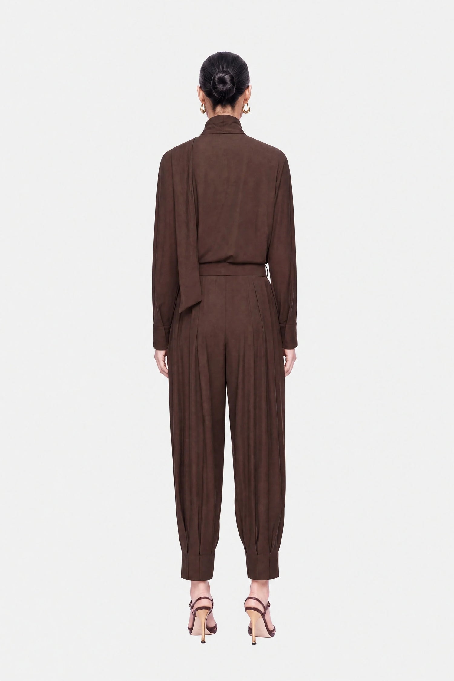 Belted Harem Trousers