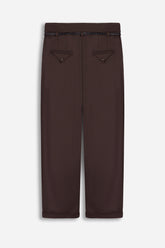 Mid Rise Pleated Trousers