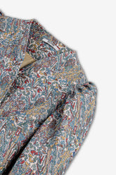 Jacquard Stand Collar Jacket
