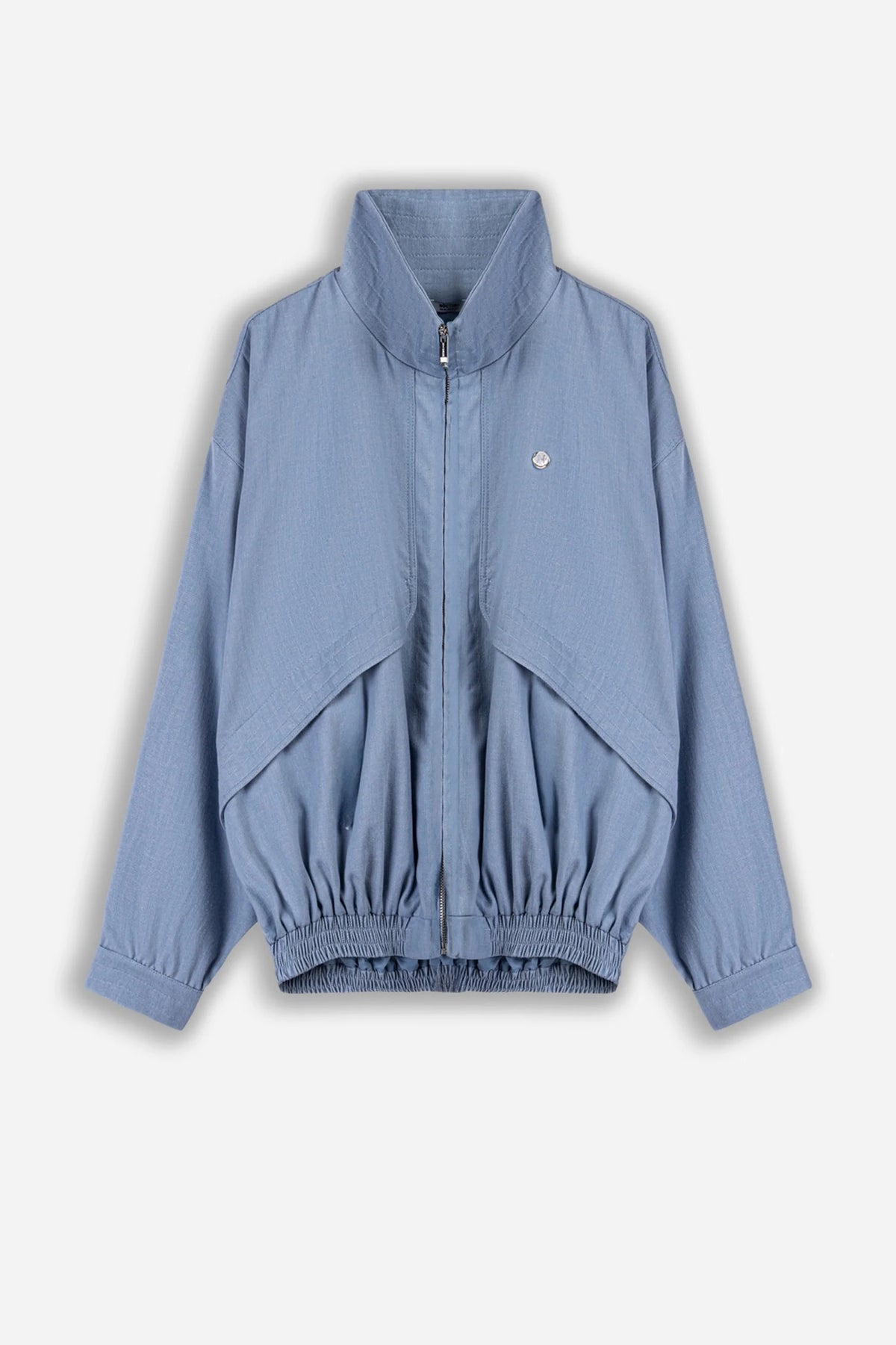 Zip Pocket Stand Collar Jacket