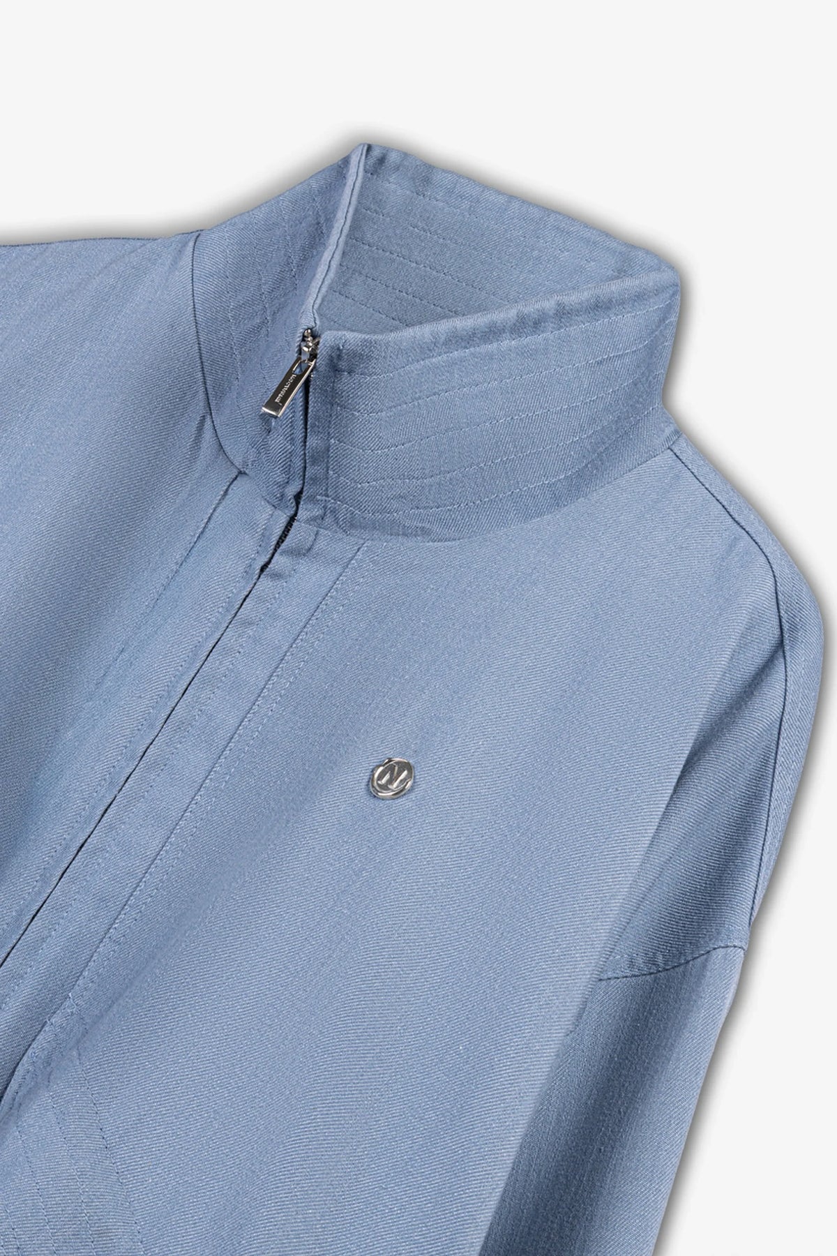 Zip Pocket Stand Collar Jacket