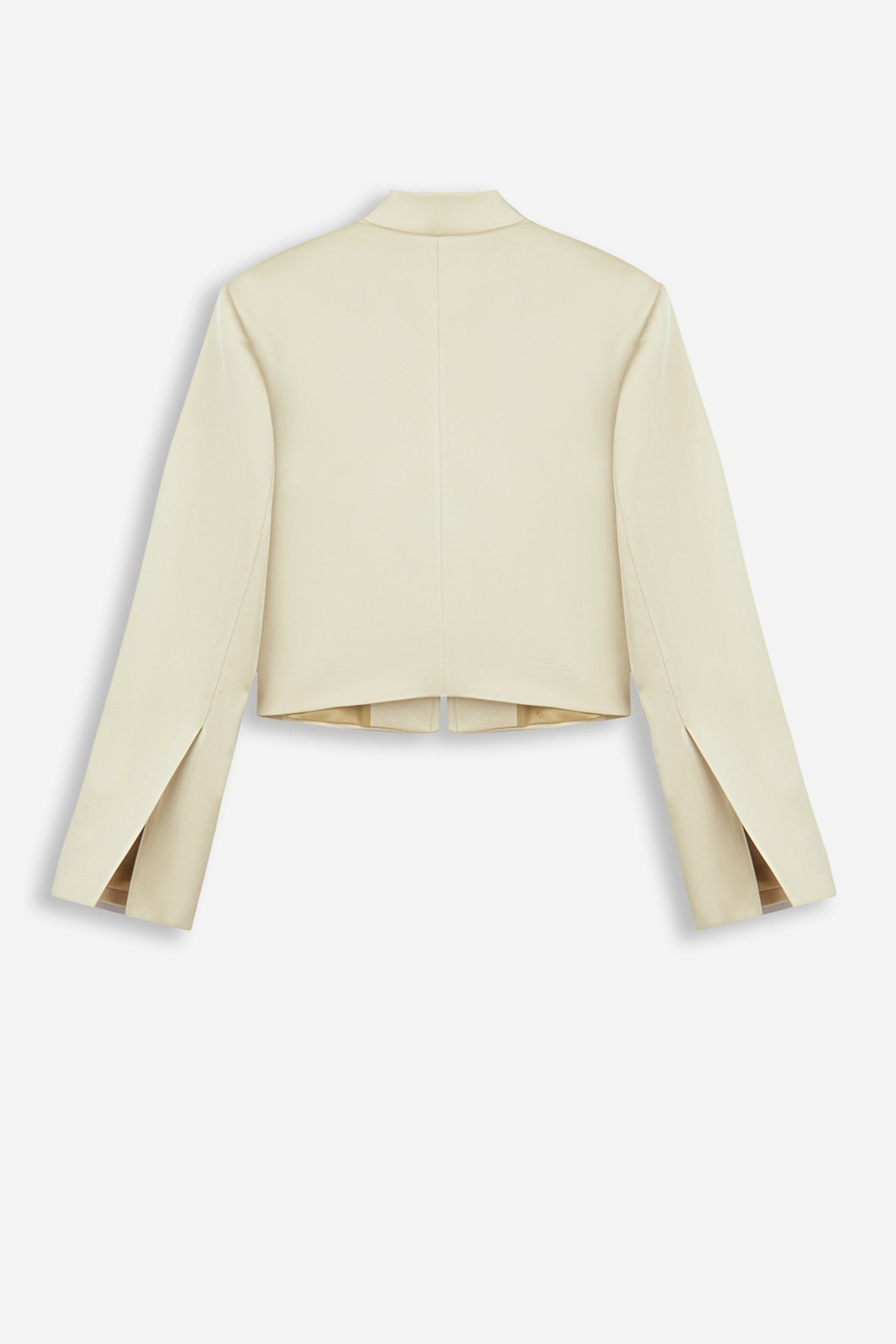 Embroidery Detail Cropped Jacket