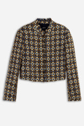 Cropped Tweed Jacket