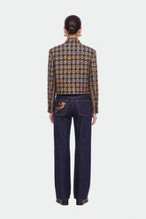 Cropped Tweed Jacket