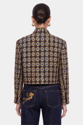 Cropped Tweed Jacket