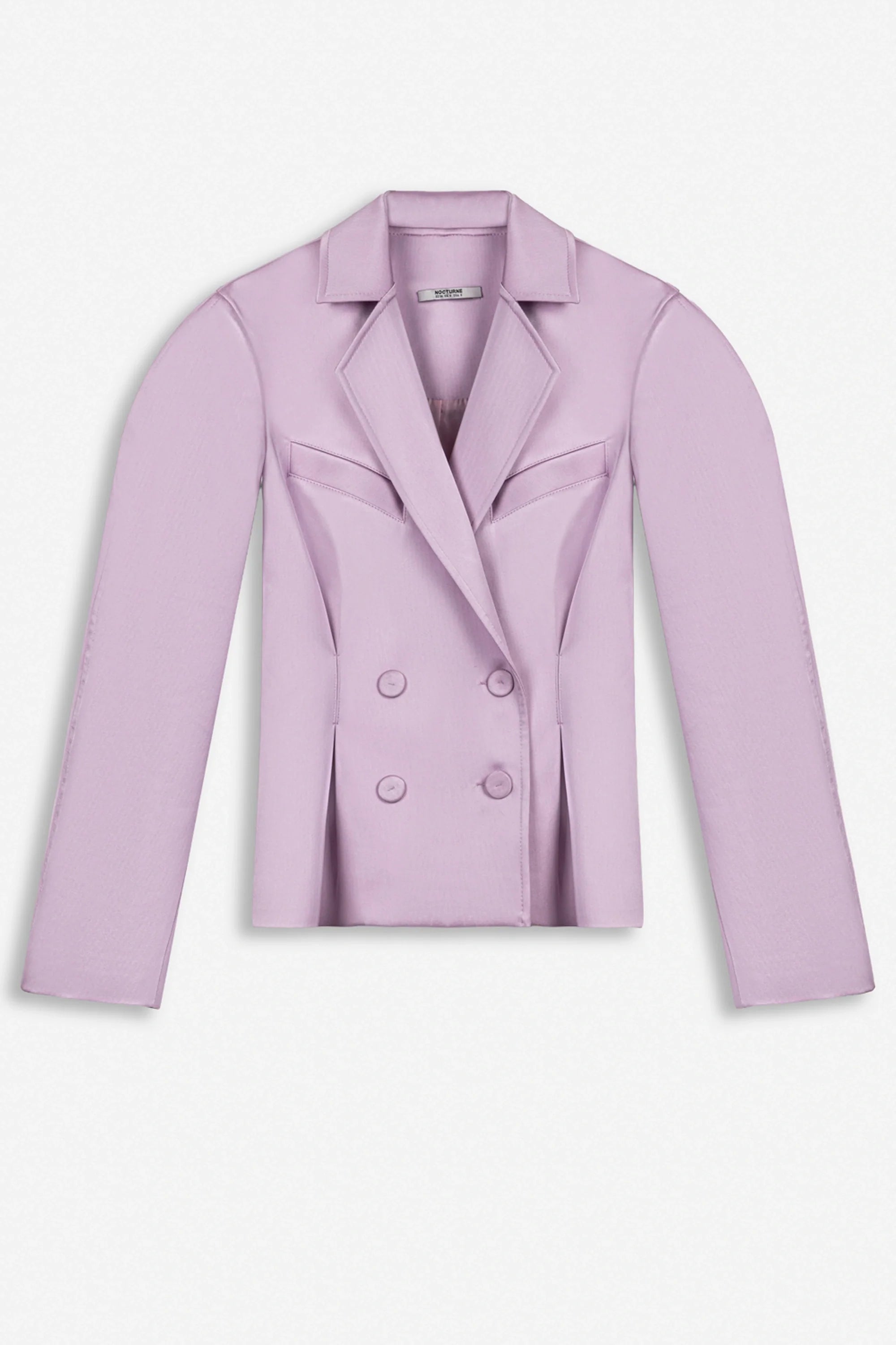 Double Breasted Folded Collar Jacket