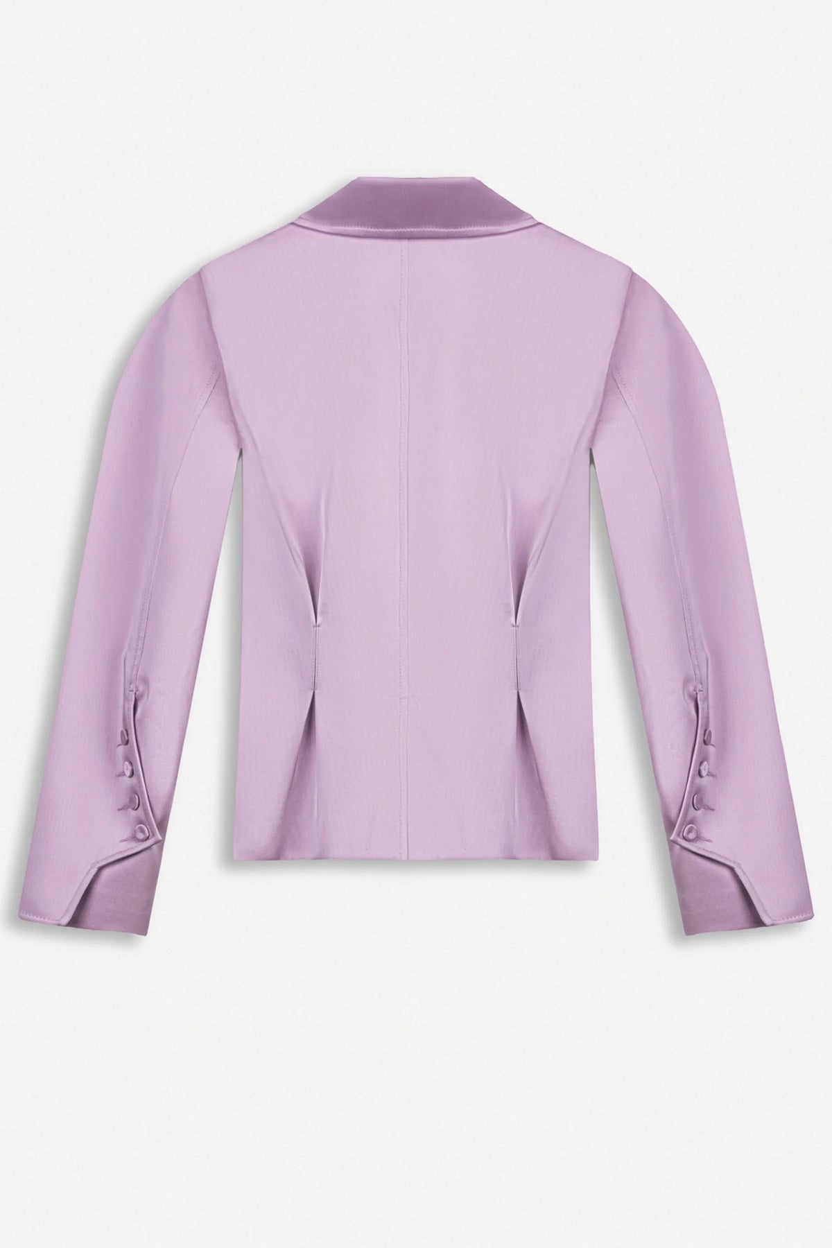 Double Breasted Folded Collar Jacket