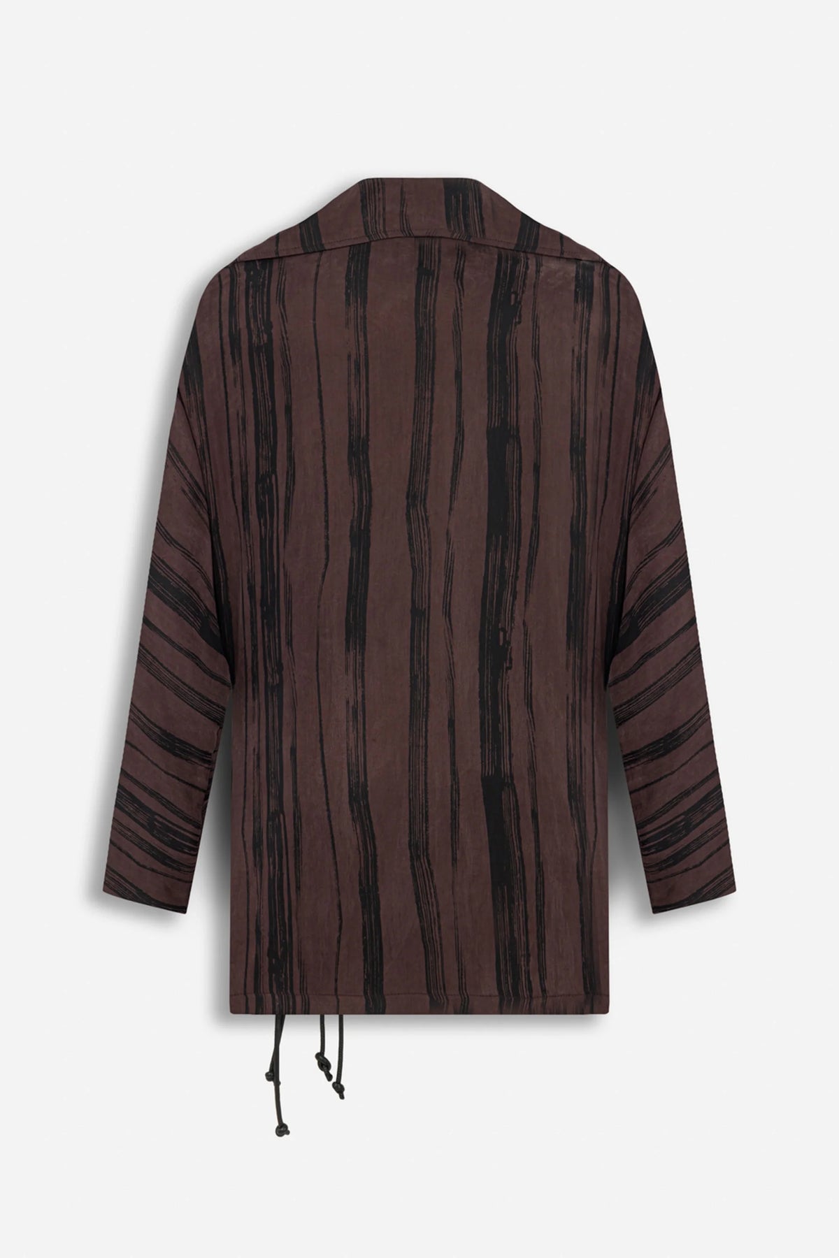 Printed Tie Wrap Jacket