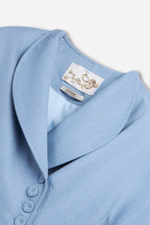 Shawl Collar Cropped Jacket
