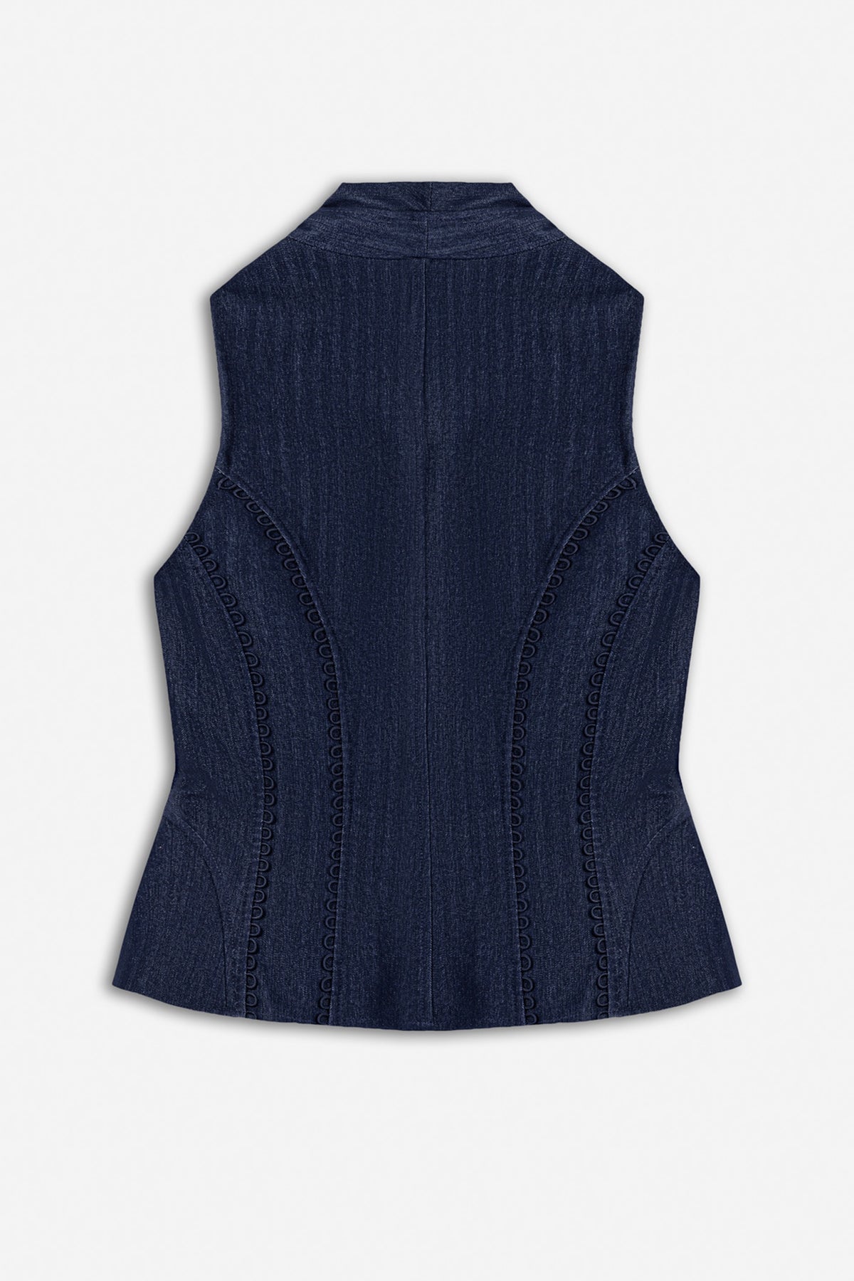 Piping Detail Vest