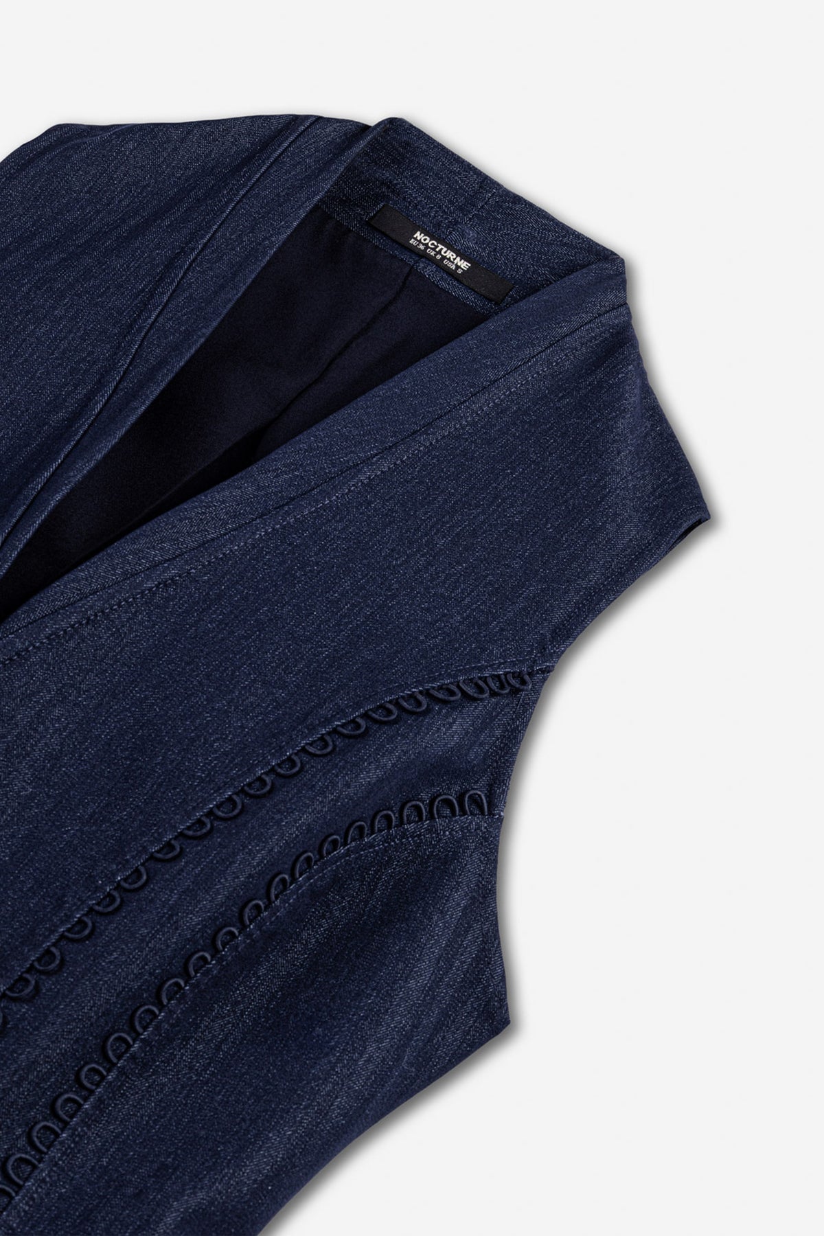 Piping Detail Vest