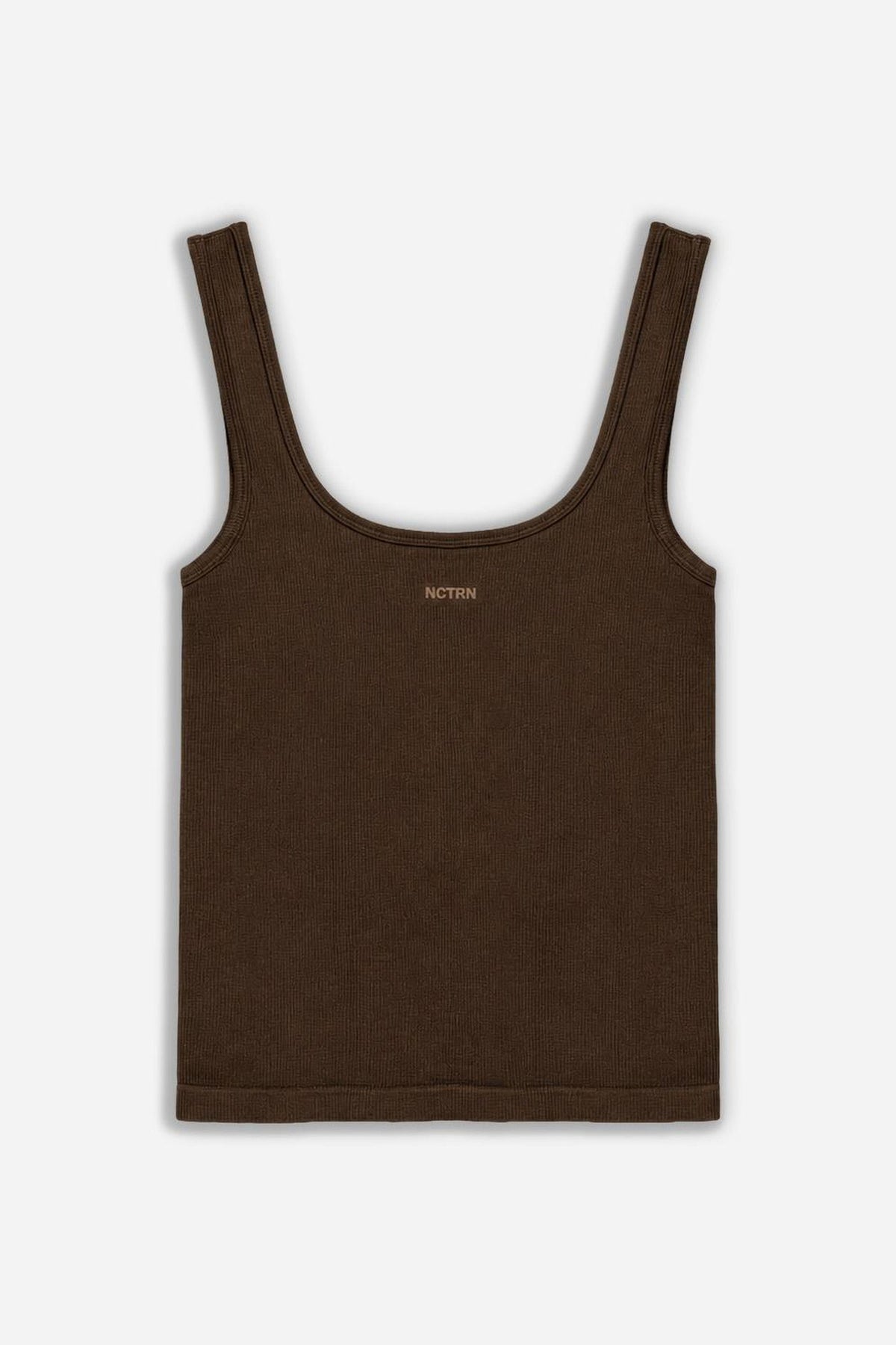 Logo Print Crew Neck Crop Top