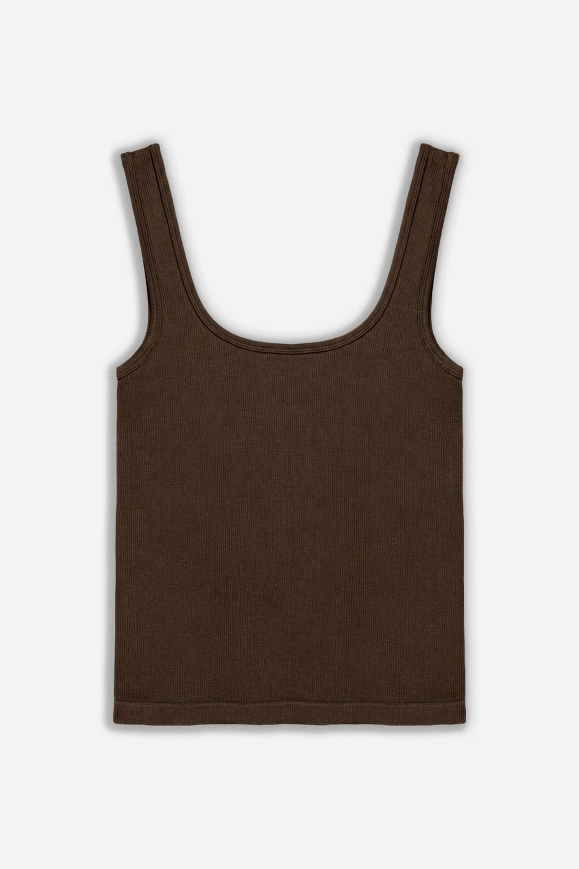 Logo Print Crew Neck Crop Top
