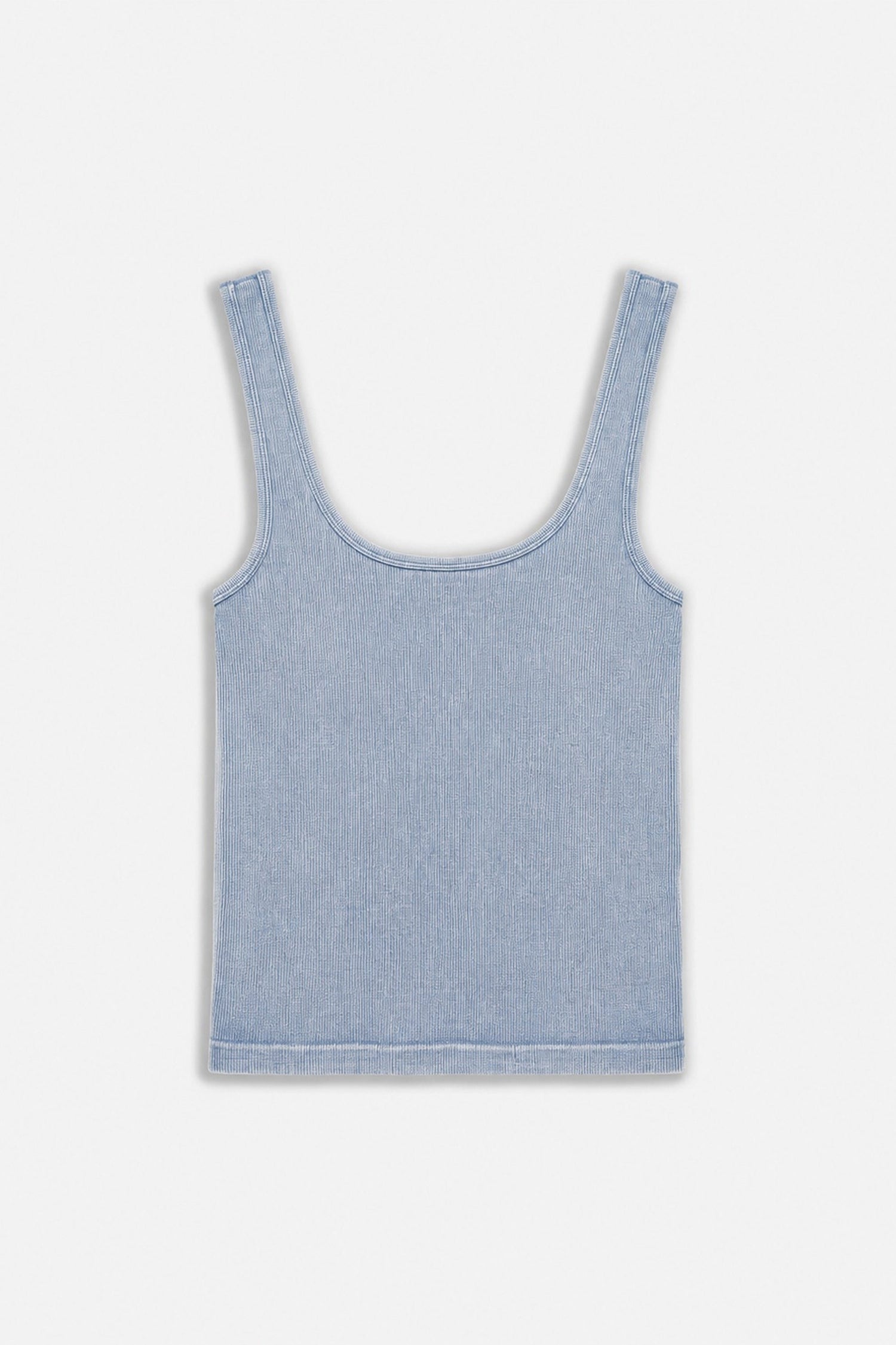 Logo Print Crew Neck Crop Top