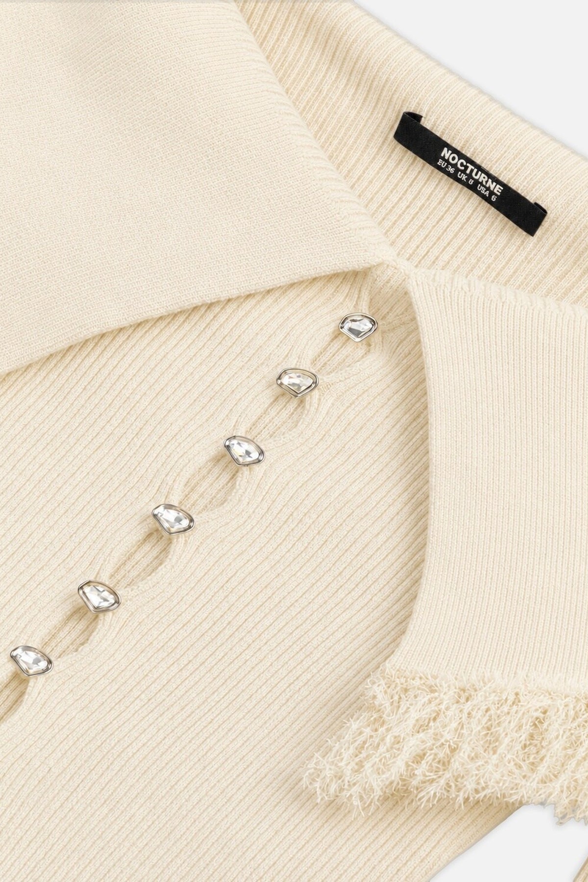 Cut Out Detail Knit Top